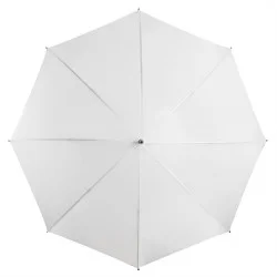Parapluie de golf blanc manuel résistant au vent