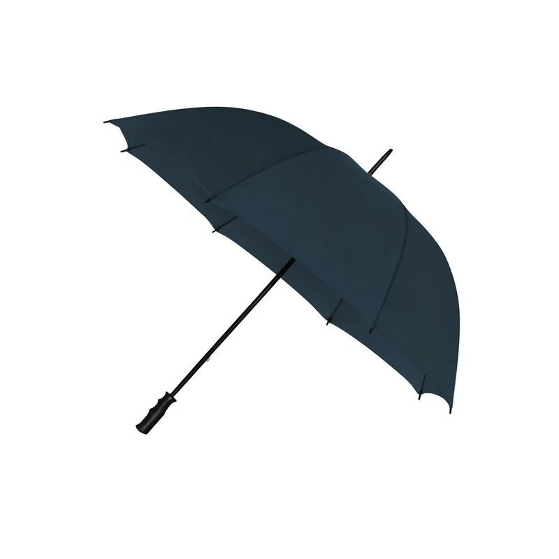 Parapluie de golf bleu foncé manuel résistant au vent
