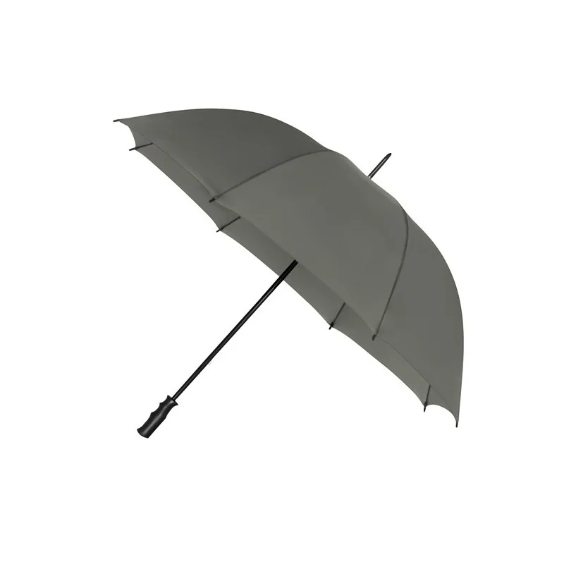 Parapluie gris foncé manuel résistant au vent