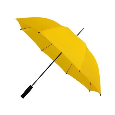 Parapluie de golf compact jaune automatique