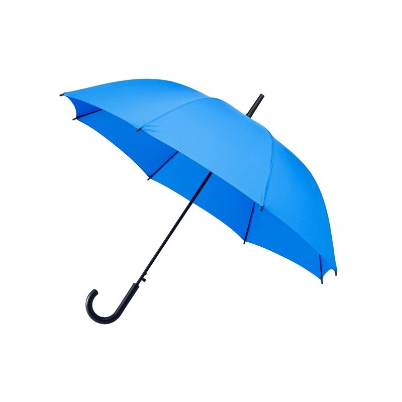 Parapluie Falconetti bleu clair automatique poignée canne