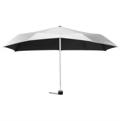 parapluie tempête aérodynamique gris clair