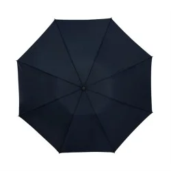 Parapluie pliant à l'envers ouverture / fermeture automatiques bleu foncé