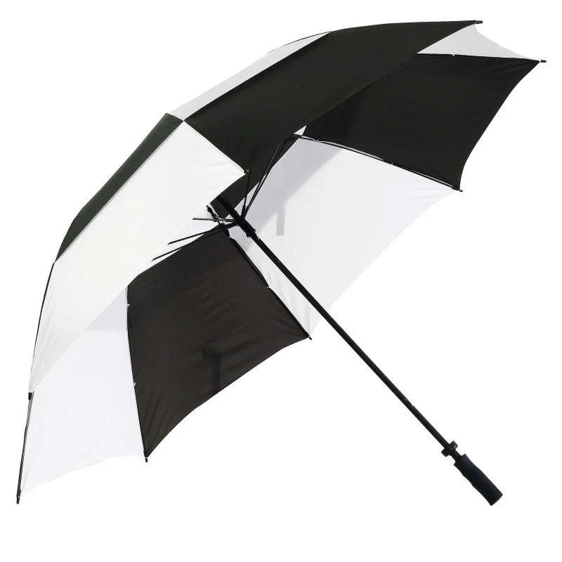 Parapluie de golf noir/blanc