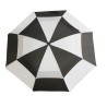 Parapluie de golf noir/blanc