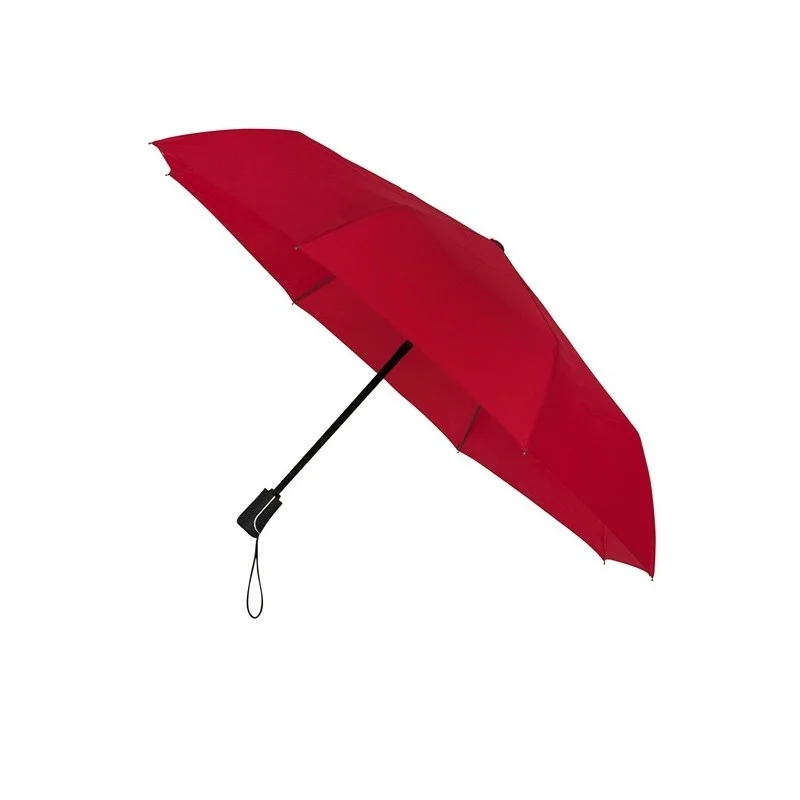 Parapluie pliant rouge automatique