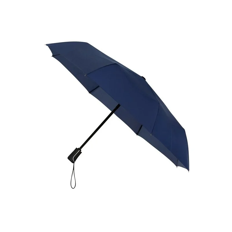 Parapluie pliant bleu automatique