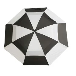 Parapluie de golf vert/blanc