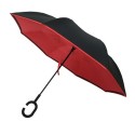 Parapluie inversé Vipluie rouge et noir