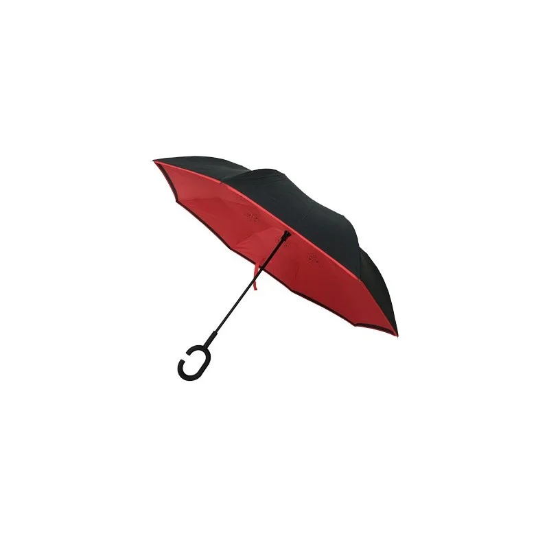Parapluie inversé Vipluie rouge et noir