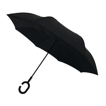 Parapluie inversé manuel Vipluie noir