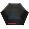 Parapluie pliant résistant au vent ouverture/fermeture automatique anti UV - rouge noir