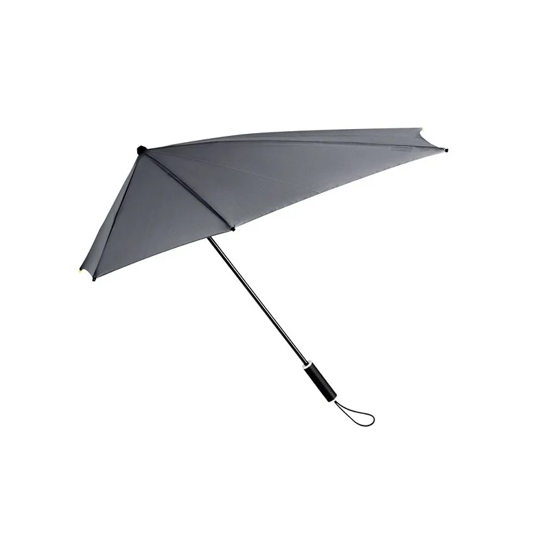 Parapluie tempête STORMaxi aérodynamique - gris