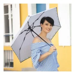 Parapluie pliant manuel résistant au vent "I love rain"