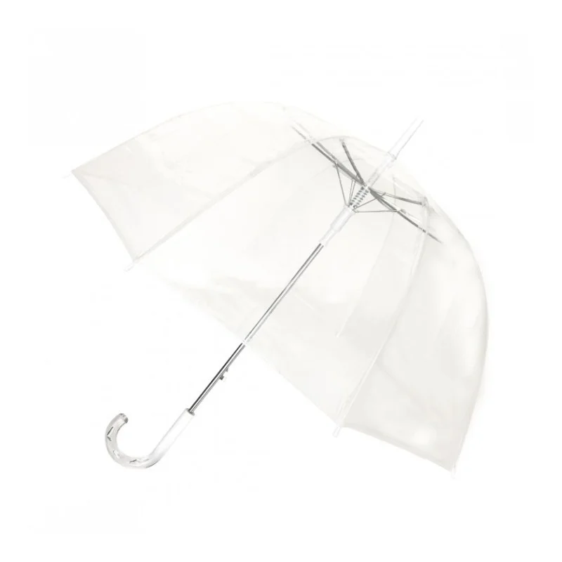 Parapluie transparent simple en cloche