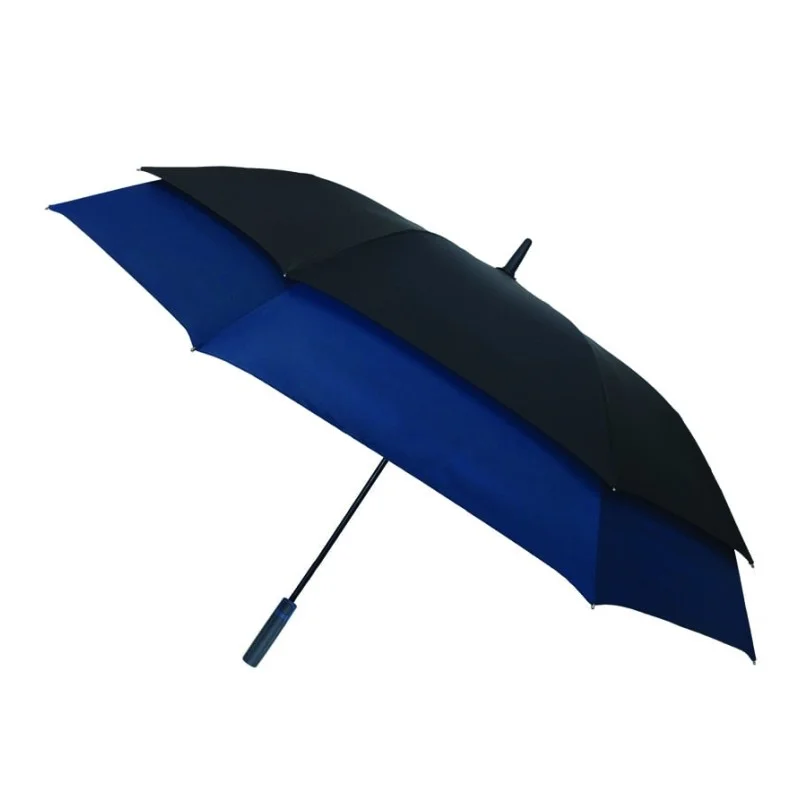 Parapluie 2 personnes double extension automatique - noir bleu