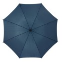 Parapluie de voyage bleu foncé manuel droit résistant au vent