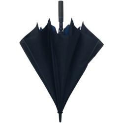 Parapluie 2 personnes double extension automatique - noir bleu