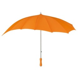 Parapluie forme de coeur orange