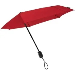 parapluie tempête aérodynamique rouge