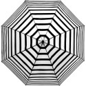 Parapluie transparent automatique Falconetti - motifs rayures