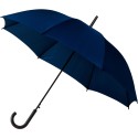 Parapluie homme Falconetti - ouverture automatique - résistant au vent - poignée canne - bleu marine