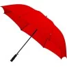 Parapluie de golf rouge résistant au vent - ouverture automatique - poignée droite
