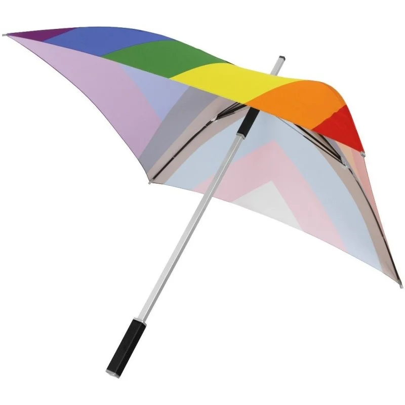 Parapluie de golf carré multicolore 130cm
