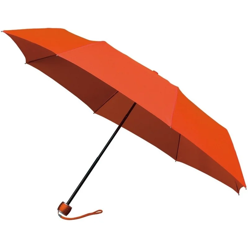 Parapluie pliant miniMAX droit manuel - orange