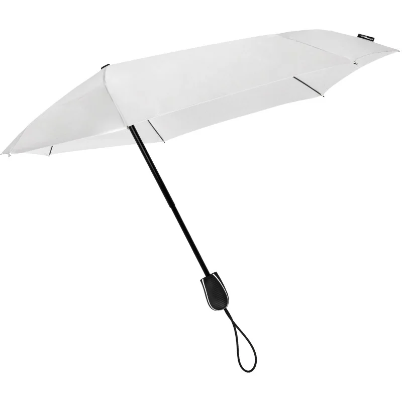 Parapluie pliant tempête Stormaxi aérodynamique blanc