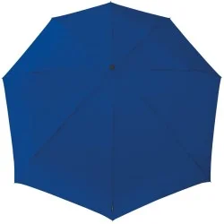 Parapluie pliant tempête Stormini aérodynamique bleu