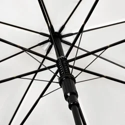 Parapluie de golf gris foncé manuel résistant au vent