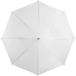 Parapluie de golf blanc manuel résistant au vent