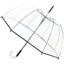 Parapluie transparent - grande cloche