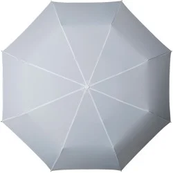 Parapluie pliant miniMAX droit ouverture / fermeture automatique - blanc
