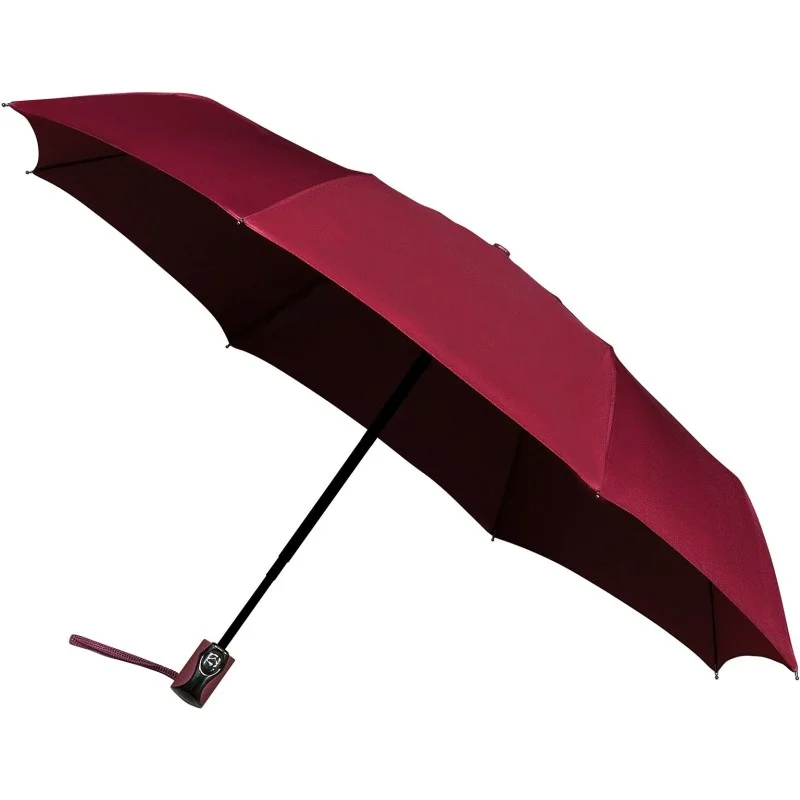 Parapluie pliant miniMAX droit ouverture / fermeture automatique - bordeau