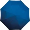 Parapluie pliant miniMAX manche noir droit ouverture automatique - bleu