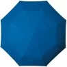 Parapluie pliant bleu manuel Falconetti poignée droite noire
