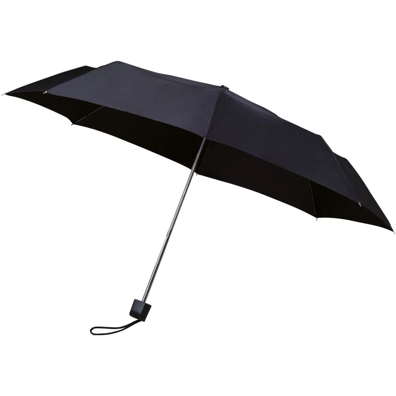 Parapluie pliant Falconetti droit ouverture manuelle - noir