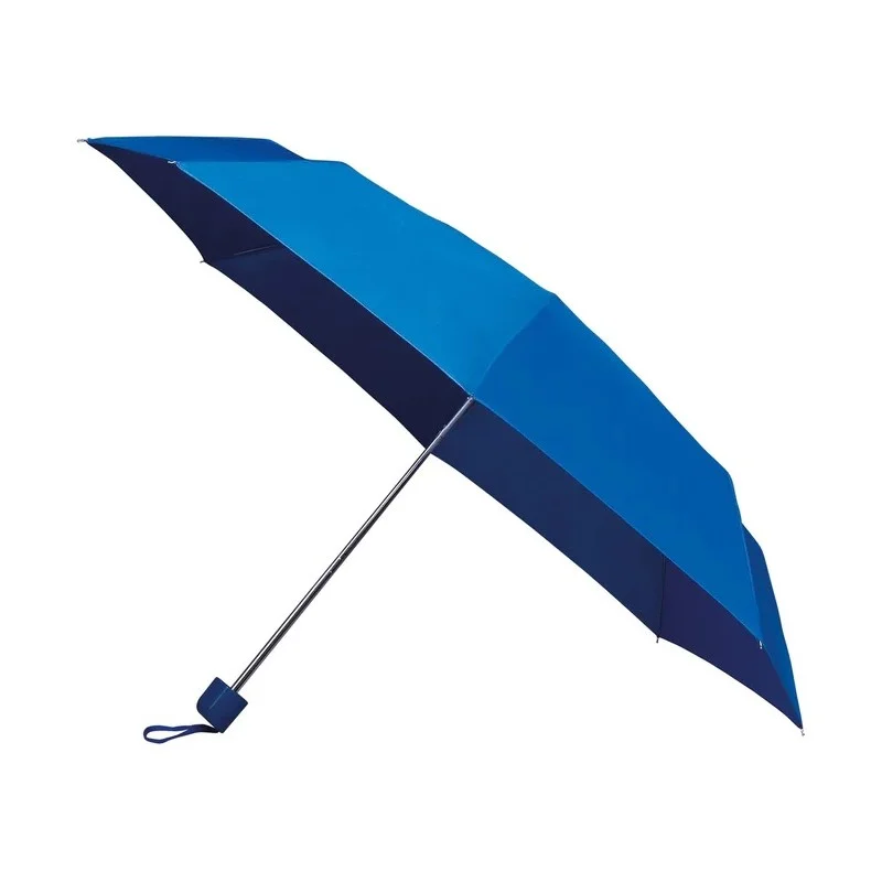 Parapluie pliant Falconetti droit ouverture manuelle - bleu