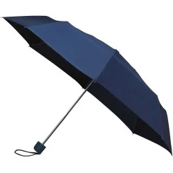 Parapluie pliant Falconetti droit ouverture manuelle - bleu foncé