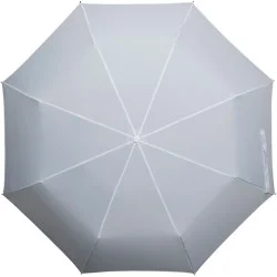 Parapluie pliant miniMAX droit ouverture manuelle - blanc
