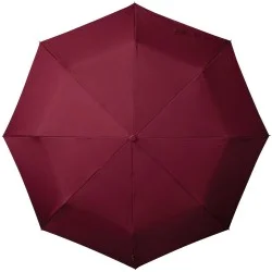 Parapluie pliant miniMAX droit ouverture manuelle - bordeau