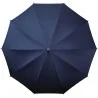 Parapluie droit à bandoulière Falcone ouverture manuelle - bleu marine