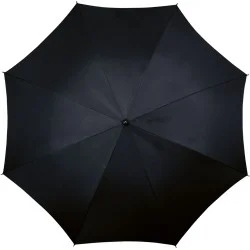 Parapluie Falcone noir automatique manche en bois