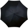 Parapluie Falcone noir automatique manche en bois