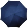 Parapluie Falcone bleu foncé automatique manche en bois