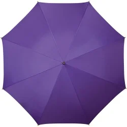Parapluie Falconetti violet automatique manche en bois
