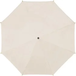 Parapluie Falconetti blanc automatique manche en bois OFFWHITE