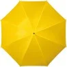 Parapluie Falconetti jaune automatique manche en bois